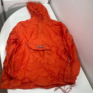 Crable Sportwear Men XXL College Texas Longhorns Rain Jacket Hooded  Mid Length